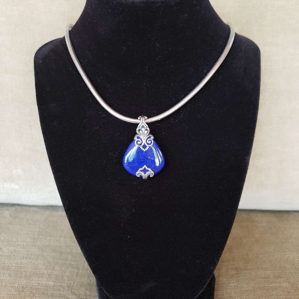 Carolyn Pollack Lapis pendant